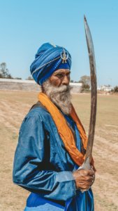 Sikh und Ihre Messer Dolche